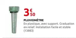 Rural Master Pluviomètre offre