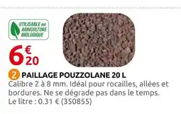 Rural Master Paillage pouzzolane offre