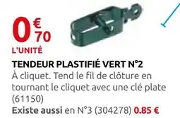 Rural Master Tendeur plastifié vert n°2 offre