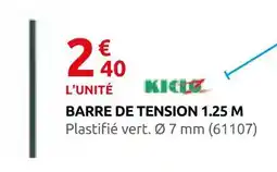 Rural Master Barre de tension 1.25 m offre