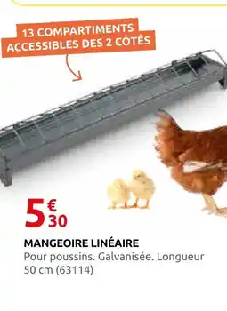 Rural Master Mangeoire linéaire offre