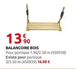 Rural Master Balancoire bois offre