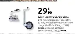 Rural Master Roue jockey avec fixation offre