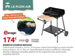 Rural Master Somagic barbecue charbon bergamo offre