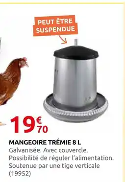 Rural Master Mangeoire trémie 8 l offre