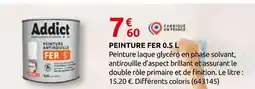 Rural Master Addict peinture fer 0.5 l offre