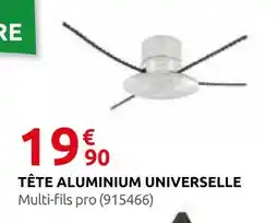 Rural Master Tête aluminium universelle offre