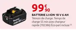 Rural Master Batterie li-ion 18 v 6 ah offre