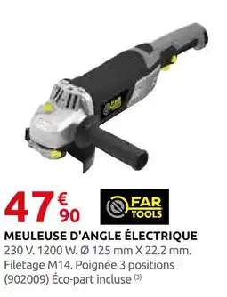 Rural Master Far tools meuleuse d'angle électrique offre