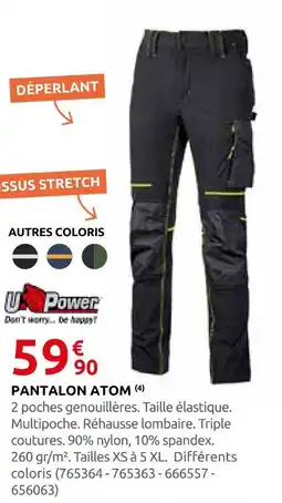 Rural Master U-power pantalon atom offre