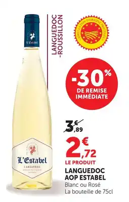 Super U L'estabel languedoc aop estabel offre