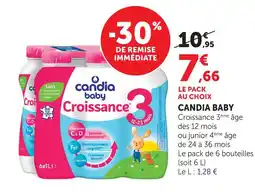 Super U Candia baby offre
