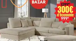 Maxi Bazar Canapé d’angle cobra offre
