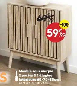 Maxi Bazar Meuble sous vasque offre