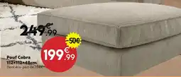 Maxi Bazar Pouf cobra offre