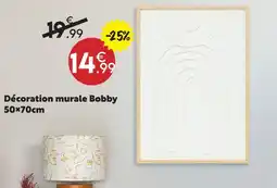 Maxi Bazar Décoration murale bobby offre