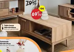 Maxi Bazar Table basse offre