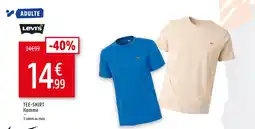 Intersport Levi's tee-shirt homme offre