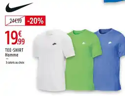 Intersport Nike tee-shirt homme offre