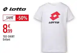 Intersport Lotto tee-shirt enfant offre