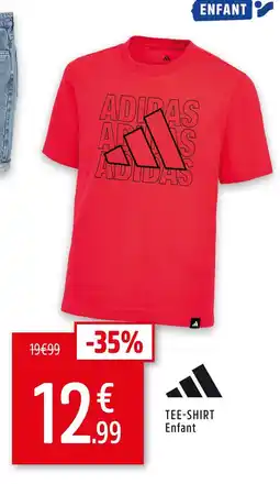 Intersport Adidas tee-shirt enfant offre