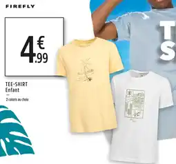 Intersport Firefly tee-shirt enfant jaune offre