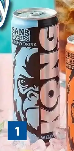 Lidl Kong strong energy drink light offre