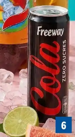 Lidl Freeway cola zéro offre