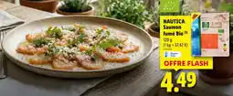 Lidl Nautica saumon fumé bio offre