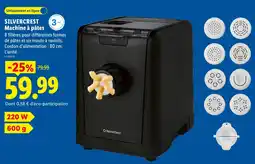 Lidl Silvercrest machine à pâtes offre