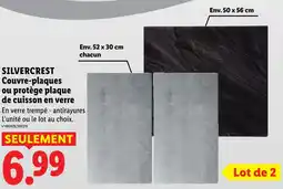 Lidl Silvercrest couvre-plaques ou protège plaque de cuisson en verre offre