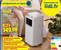 Lidl Tronic climatiseur local offre