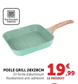Super U Poêle grill offre