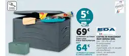 Super U Eda coffre de rangement maxi serena 500l offre