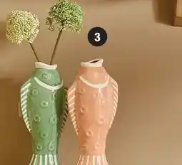 Super U Vase poisson 23,7 cm offre