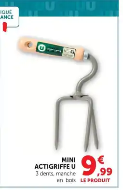 Super U U mini actigriffe offre