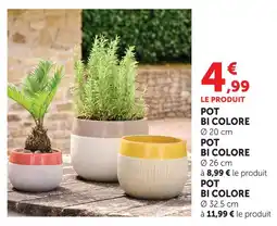 Super U Pot bi colore offre