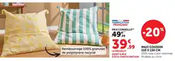 Super U Maxi coussin 110 x 130 cm offre