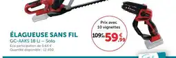 Super U Élagueuse sans fil gc-aaks 18 li – solo offre