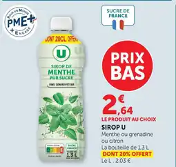U Express U sirop offre