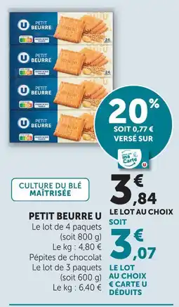 U Express U petit beurre offre