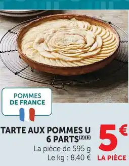 U Express U tarte aux pommes 6 parts offre