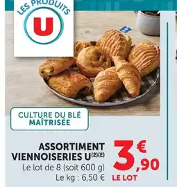 U Express U assortiment viennoiseries offre