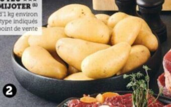 Super U Pomme de Terre de Consommation offre