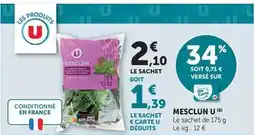 Hyper U U - mesclun offre