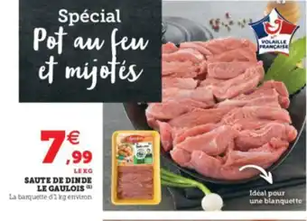 Super U Saute de Dinde offre
