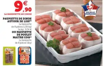 Super U Paupiette de Dinde offre