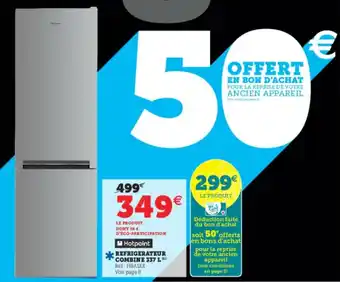 Super U Refrigerateur Combine 337L offre