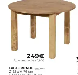 Cocktail Scandinave TABLE RONDE offre