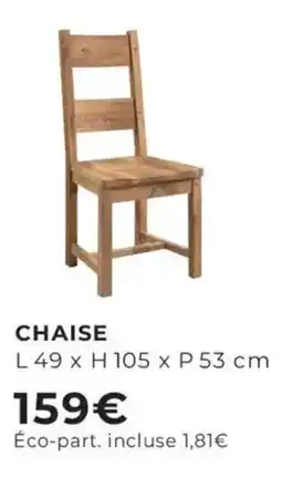 Cocktail Scandinave CHAISE offre